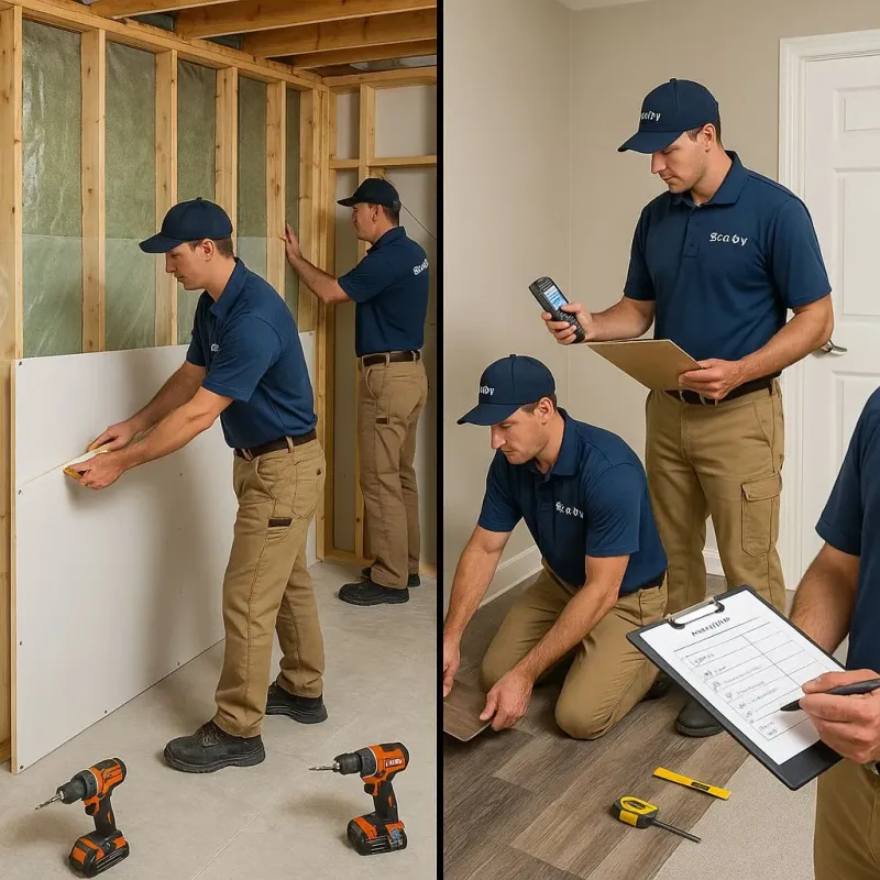 Repairs and Reconstruction process in South Milwaukee, WI